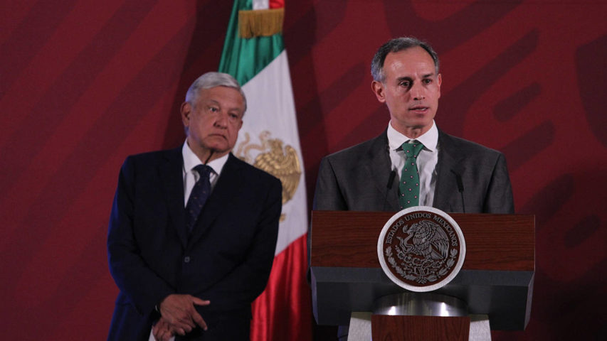 AMLO y Hugo López-Gatell