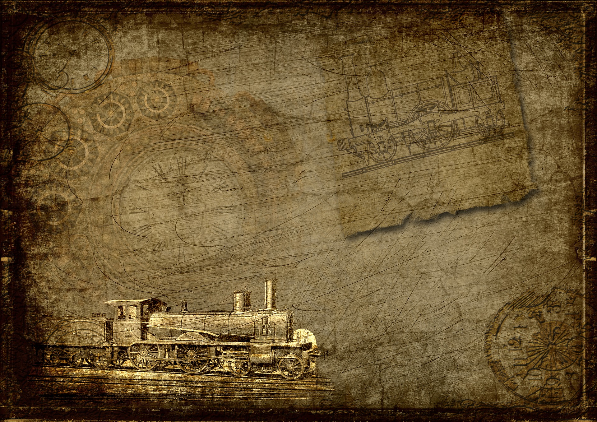 historia de los trenes