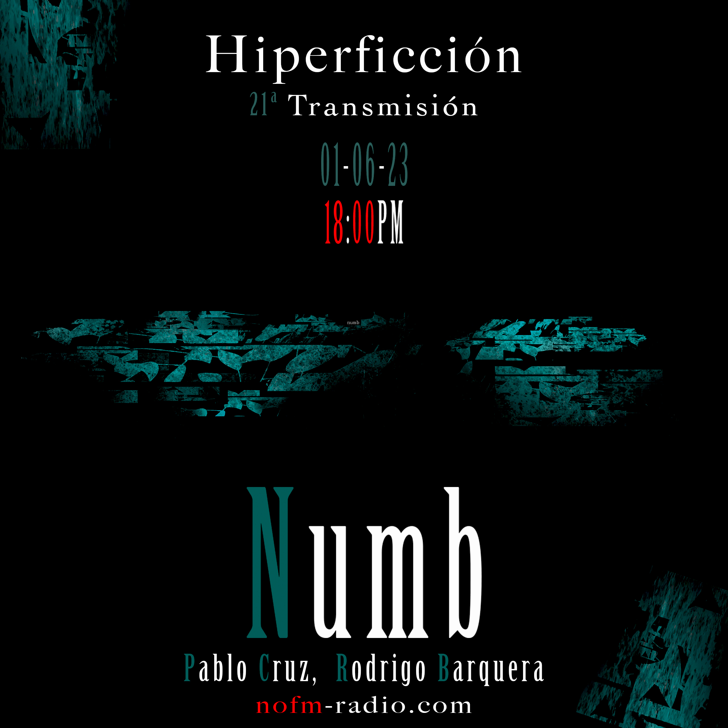 Hiperficción 21 flyer
