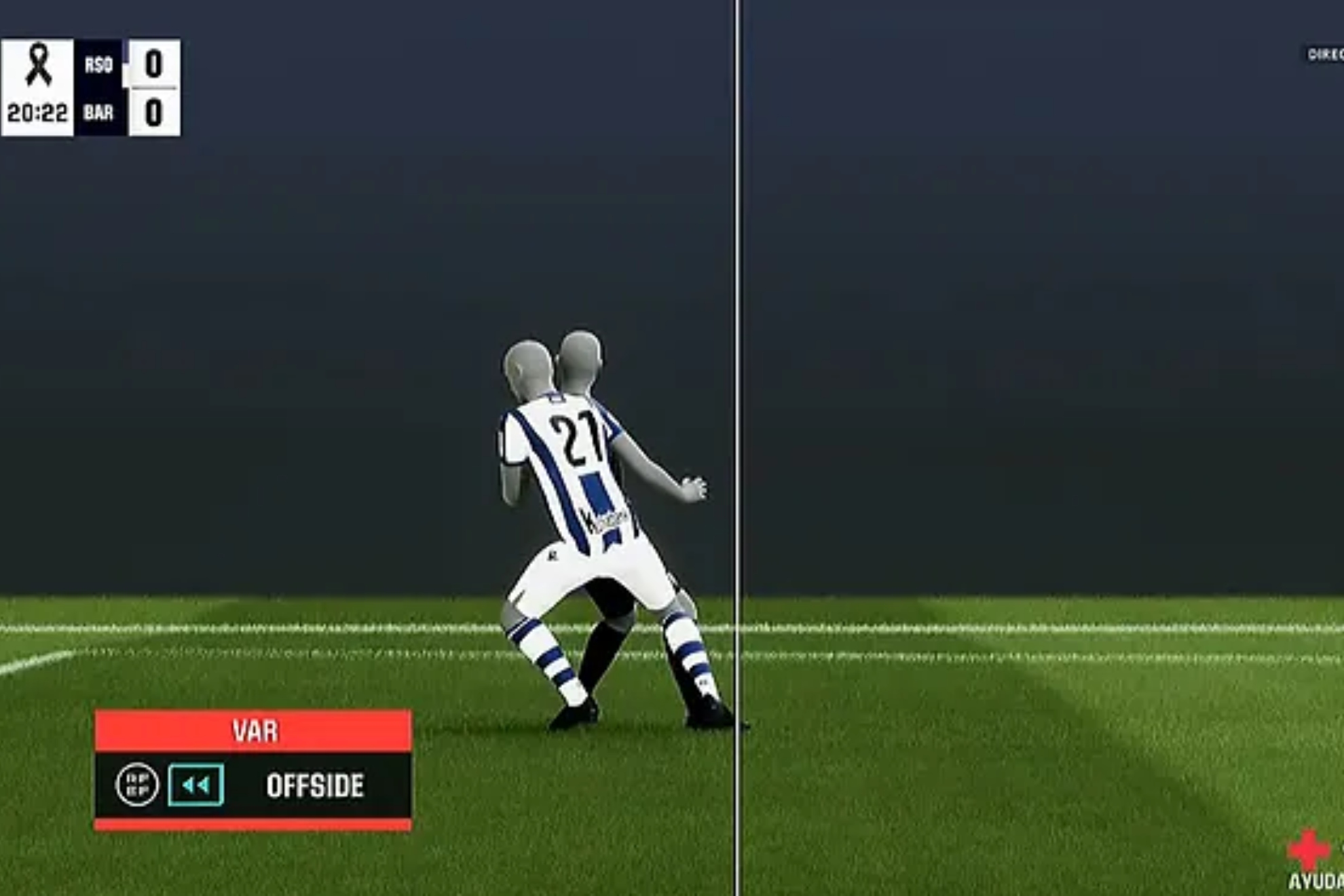 Fuera de juego Lewandowski